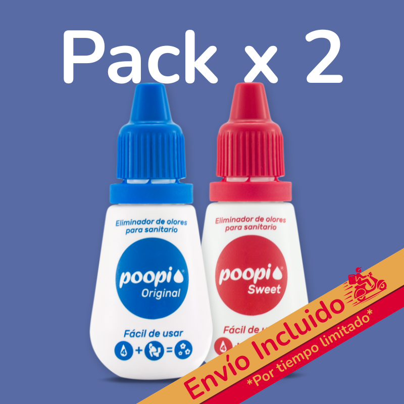 Poopi Pack x 2 (Original + Sweet)