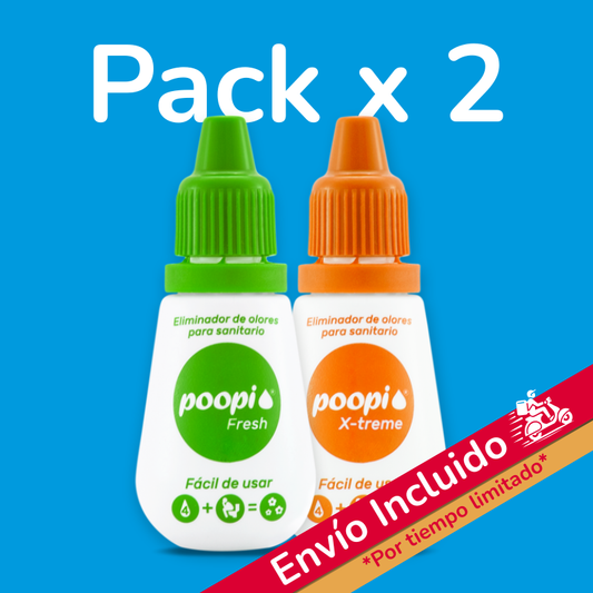 Poopi Pack x 2 (Fresh + X-treme)